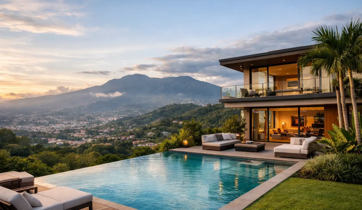 Casas de lujo en Escazú: qué vale más hoy