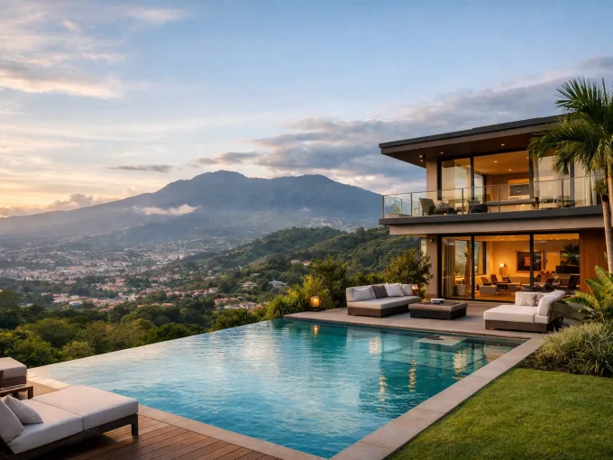 Casas de lujo en Escazú: qué vale más hoy