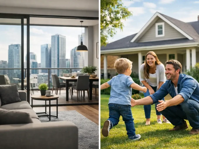 Apartamento o casa familiar: cómo decidir