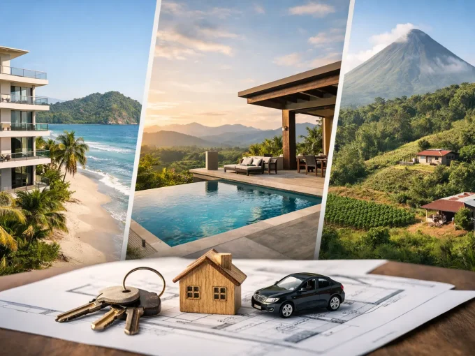 Tipos de propiedades para invertir en Costa Rica